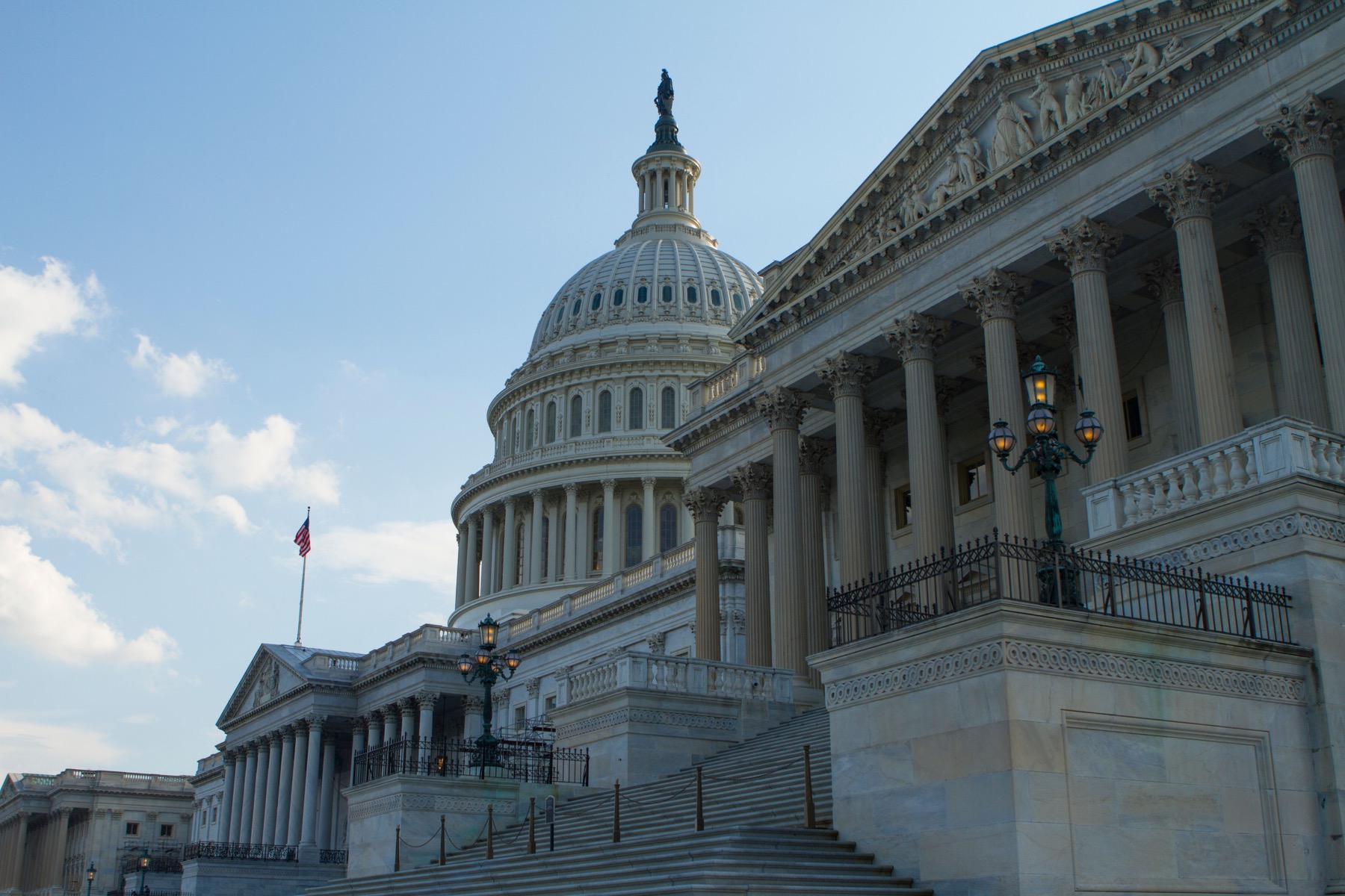The United States Capitol building in Washington, DC